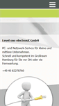 Mobile Screenshot of levelone.de