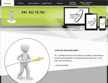 Tablet Screenshot of levelone.de